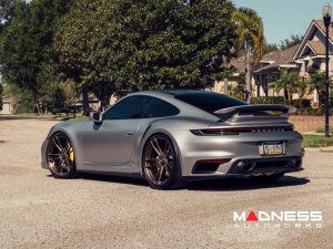 Porsche 992 Custom Wheels - S17-06 by Vossen - Satin Bronze Porsche 992 Custom Wheels - S17-06 by Vossen - Satin Bronze